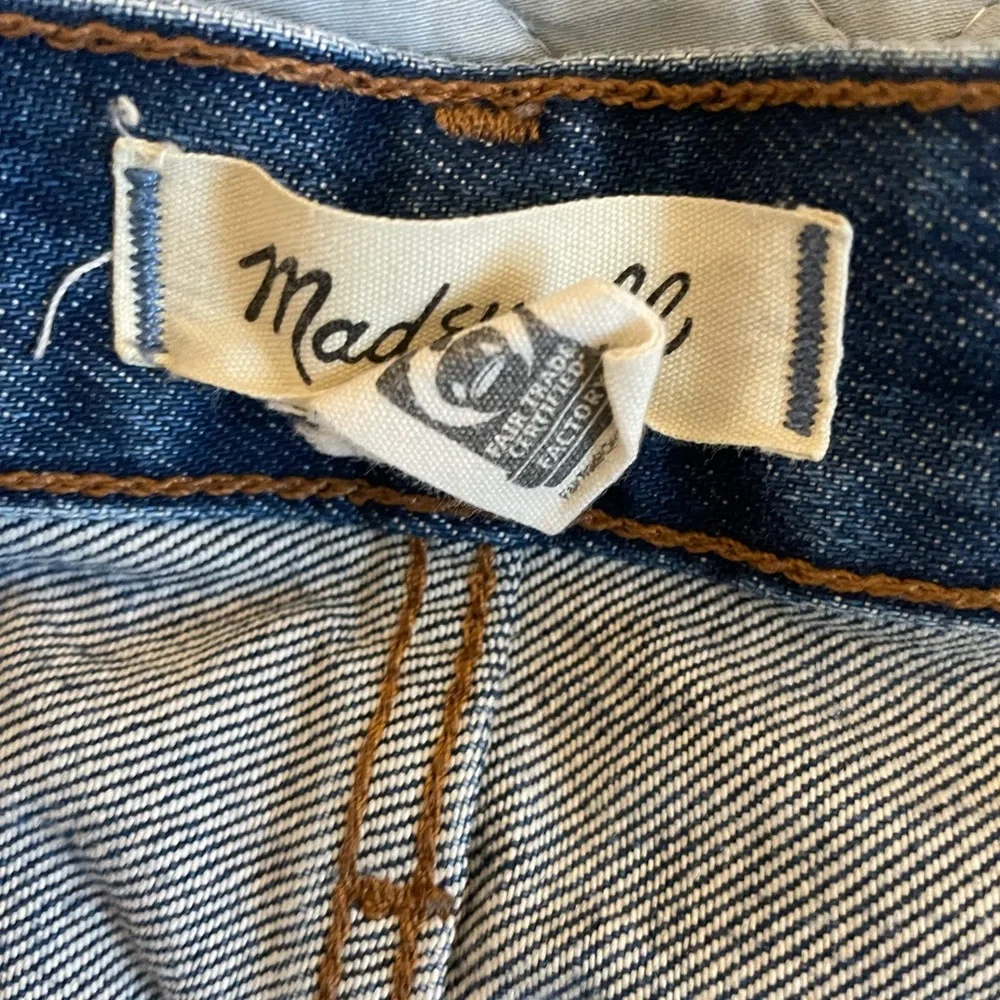 Madewell Low-Slung Baggy Jeans in Moffat Wash-Rigid Size 33 $138‎ NS199